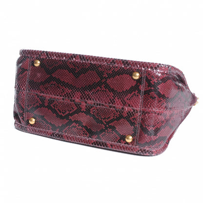 Prada Python Frame Bag Amarena 4 of 9