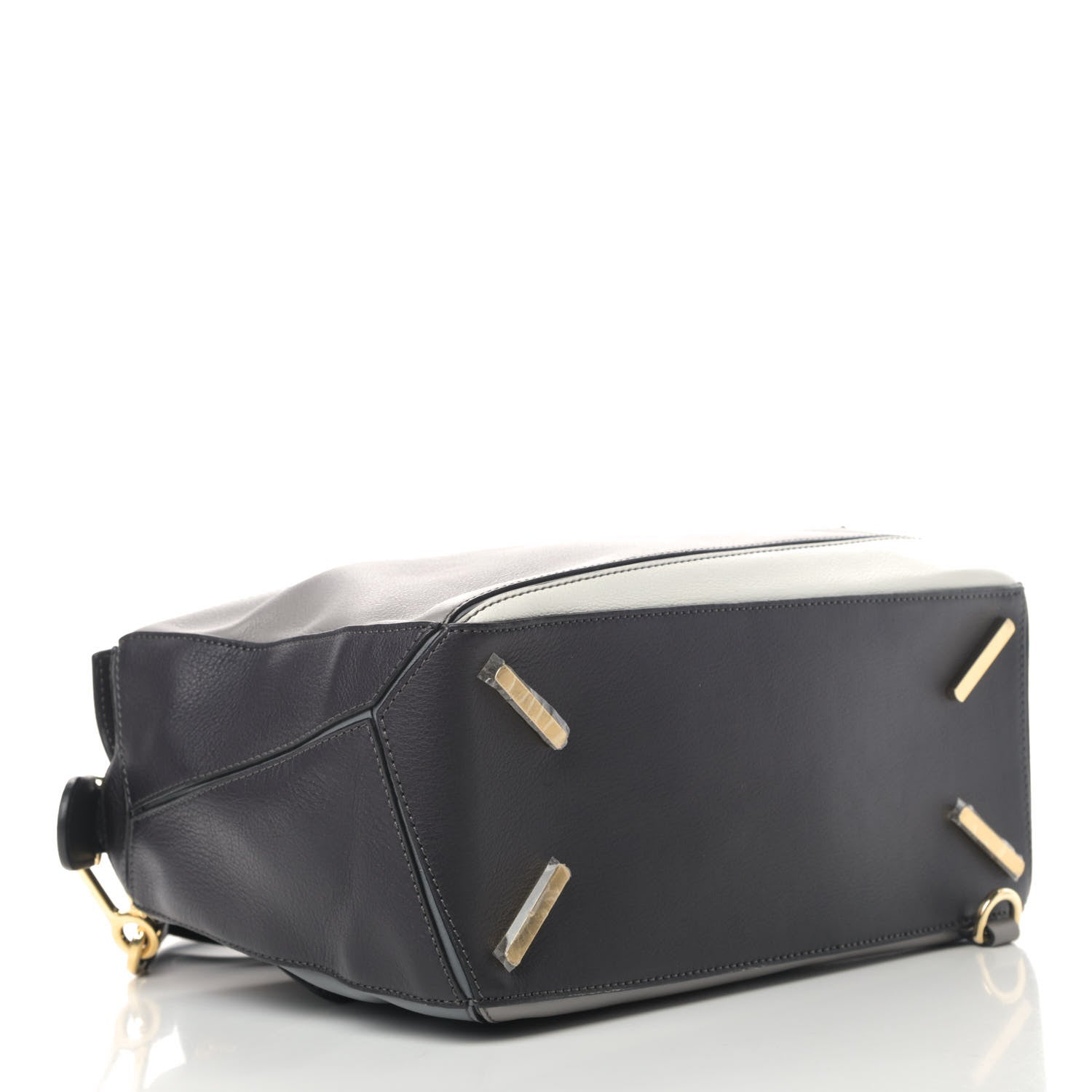 Loewe Calfskin Medium Puzzle Bag Grey Multito 3 of 5