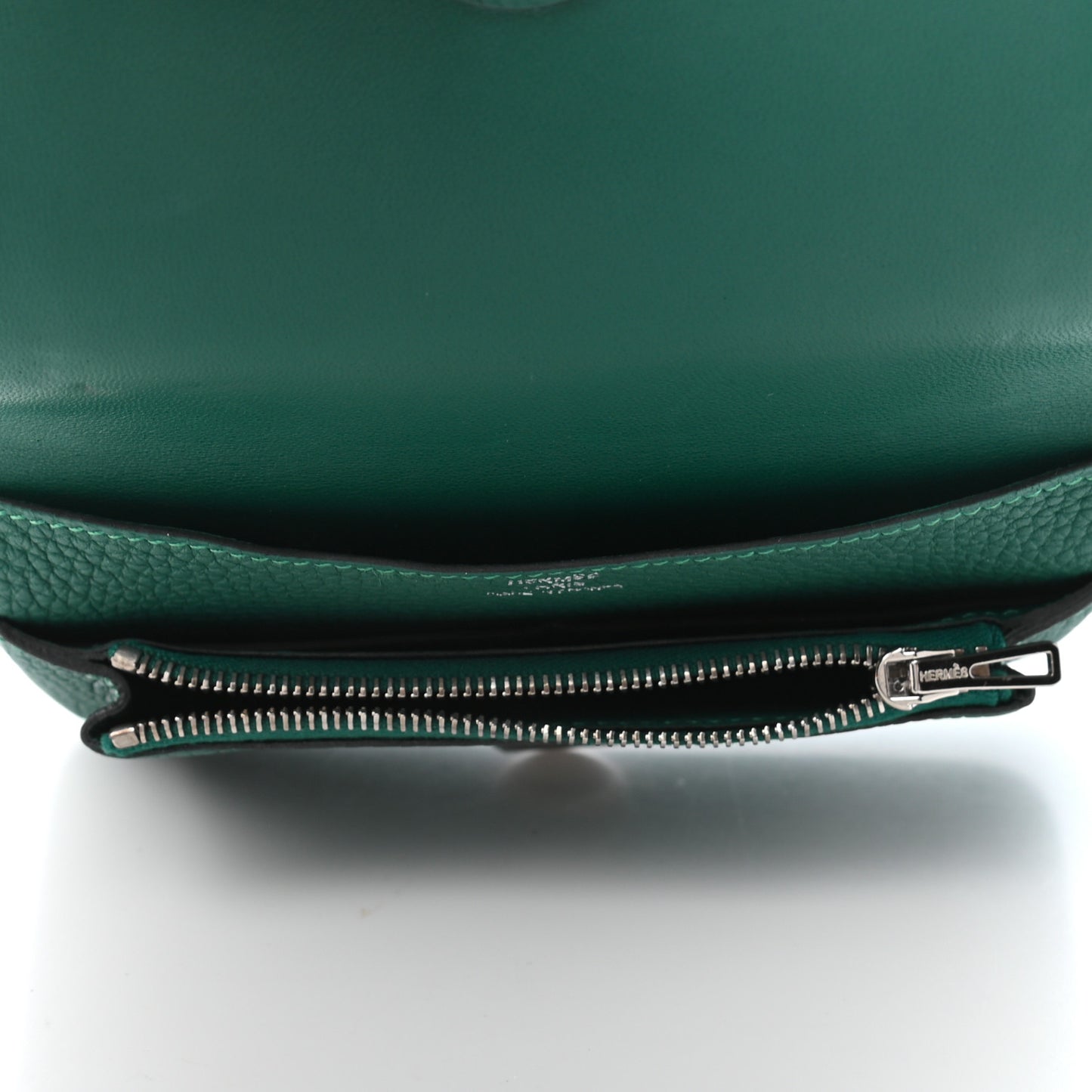 Togo Dogon Compact Wallet Malachite