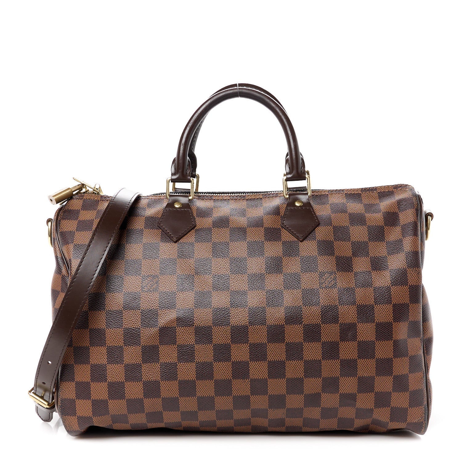Louis Vuitton Damier Ebene Speedy Bandouliere 35 1 of 14
