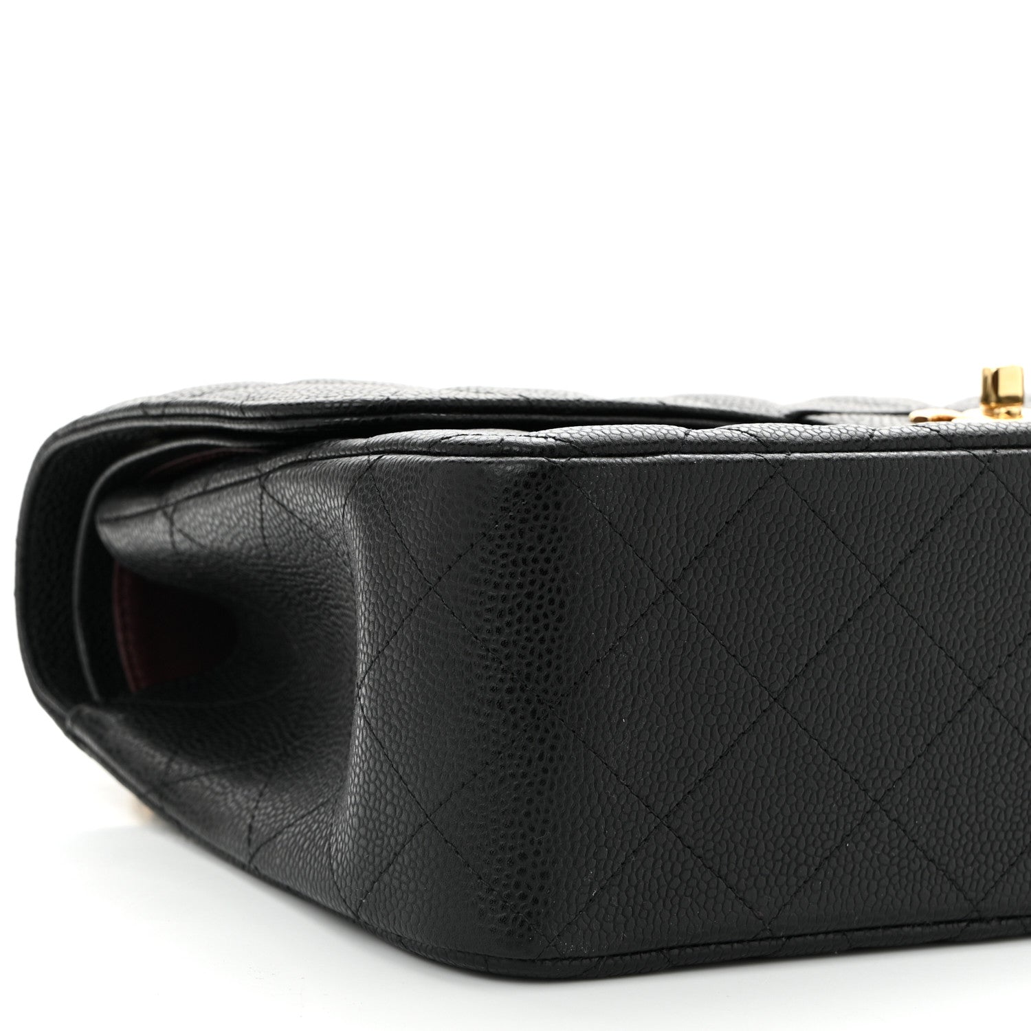 Chanel Caviar Quilted Jumbo Double Flap Black 8 of 9