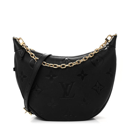 Louis Vuitton Empreinte Monogram Giant Loop Hobo Black 1 of 12