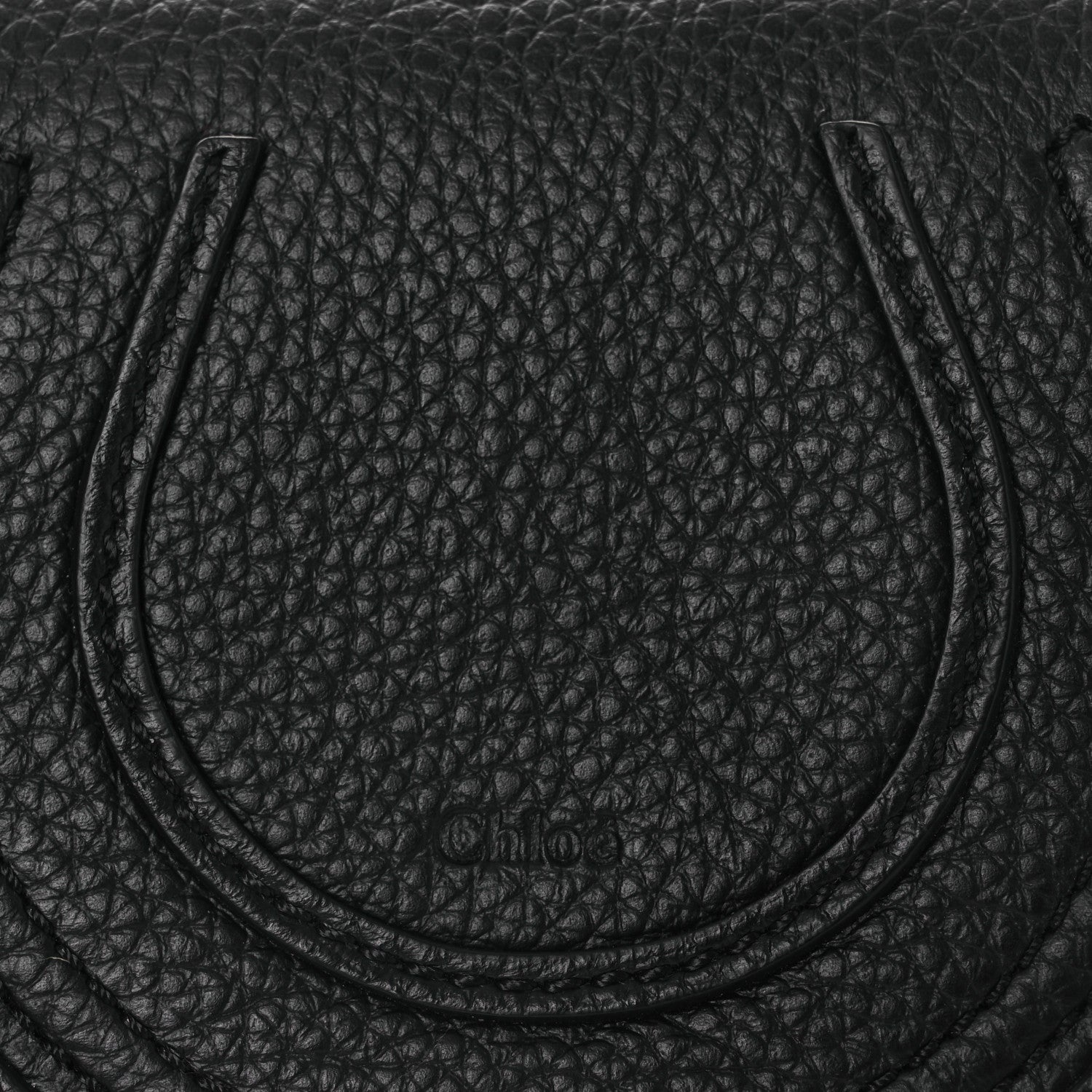 Chloe Calfskin Nano Marcie Saddle Bag Black 8 of 12