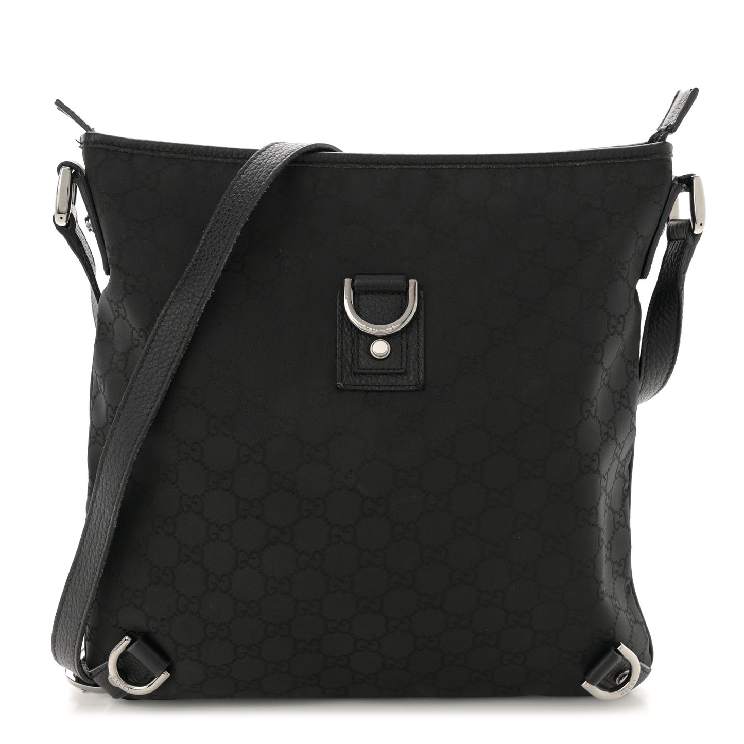 Monogram Abbey Messenger Bag Black