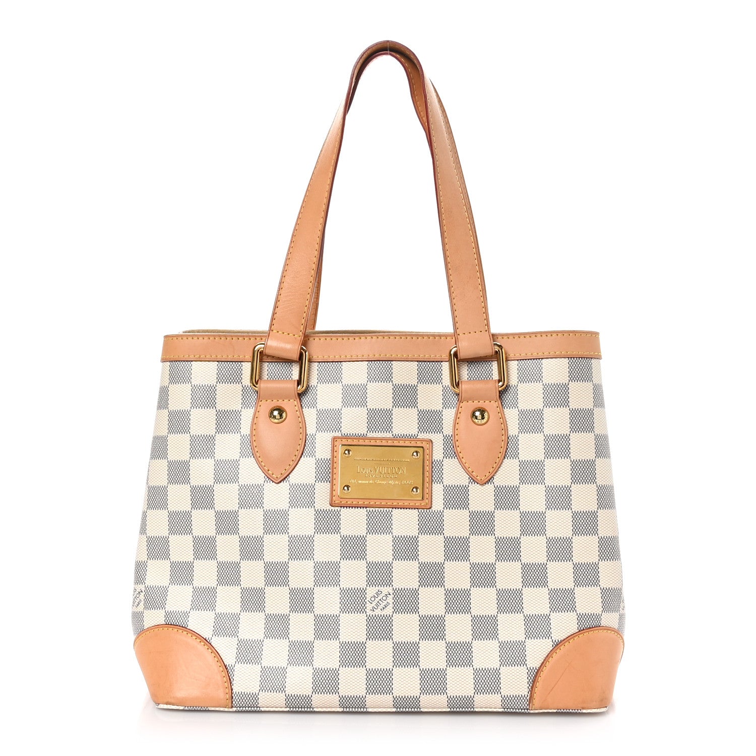 Louis Vuitton Damier Azur Hampstead PM 1 of 10