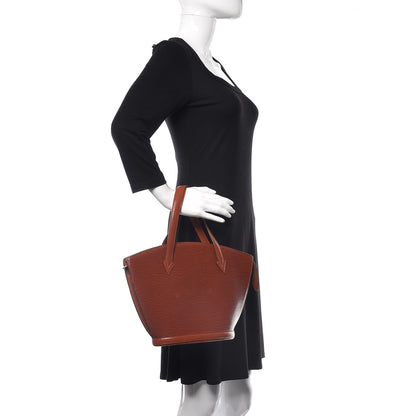 Louis Vuitton Epi Saint Jacques PM Fawn 2 of 12