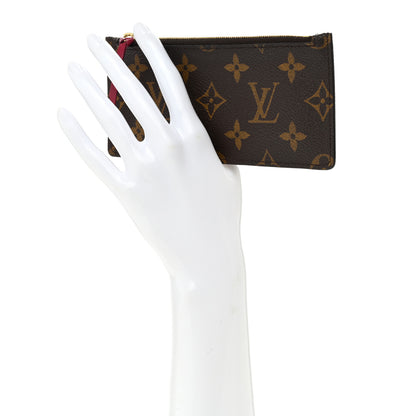 Louis Vuitton Monogram Josephine Wallet Zippered Insert Fuchsia 3 of 14