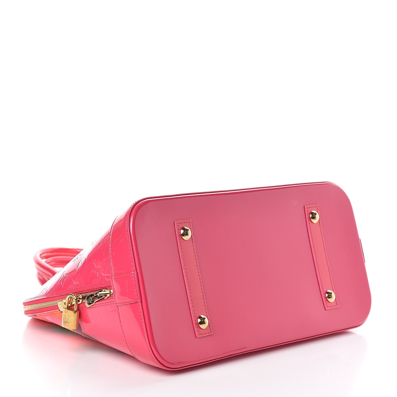Louis Vuitton Vernis Roses Alma MM Rose Pop 4 of 8
