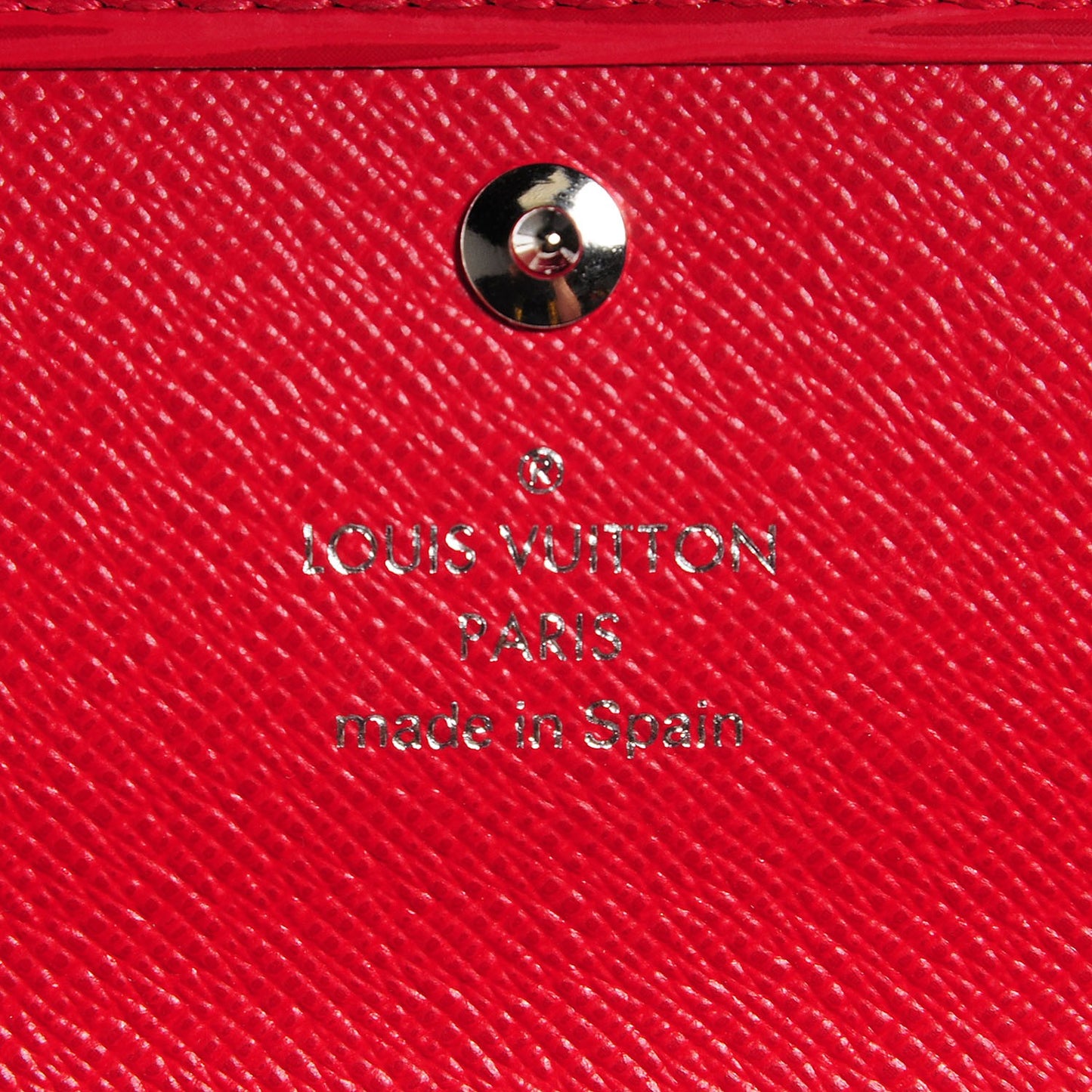 Epi Sarah Wallet Rouge
