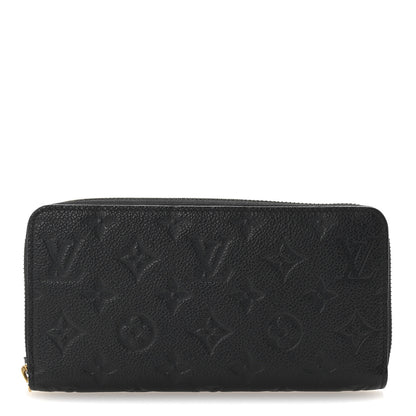 Louis Vuitton Empreinte Zippy Wallet Black 1 of 6