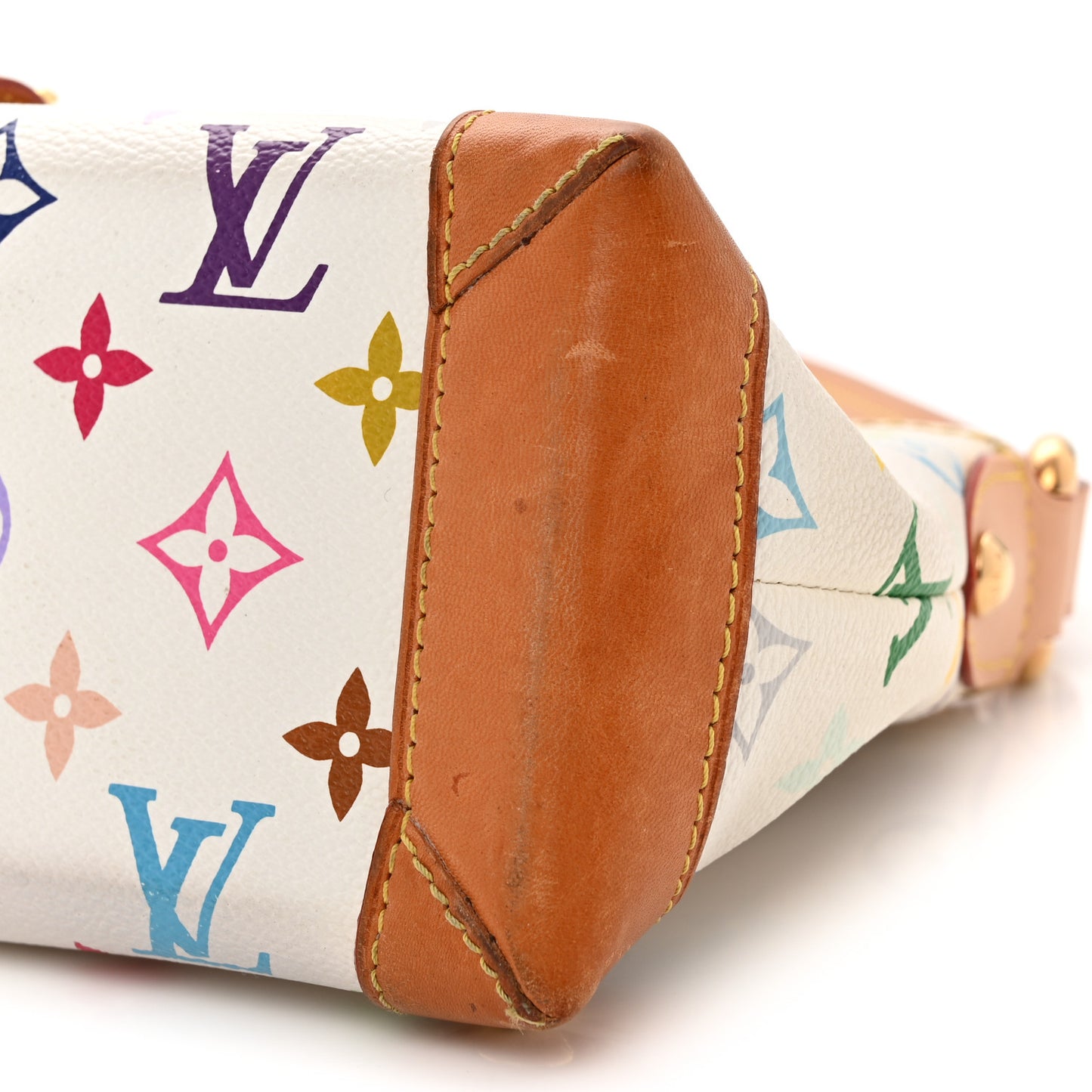 Monogram Multicolor Eliza White White