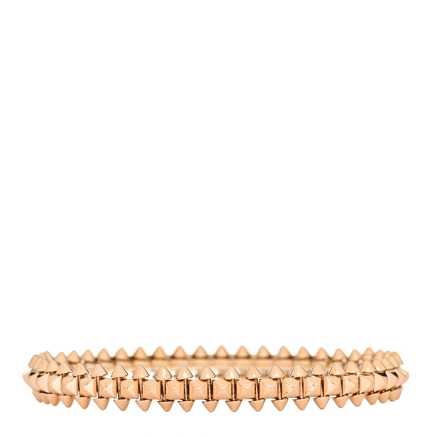 18K Pink Gold Medium Clash De Cartier Bracelet 17