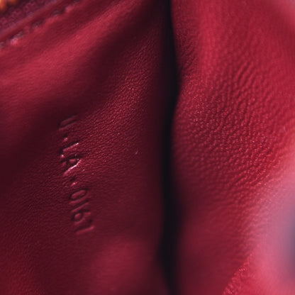Celine Box Calfskin Small Classic Box Flap Bag Burgundy 8 of 9