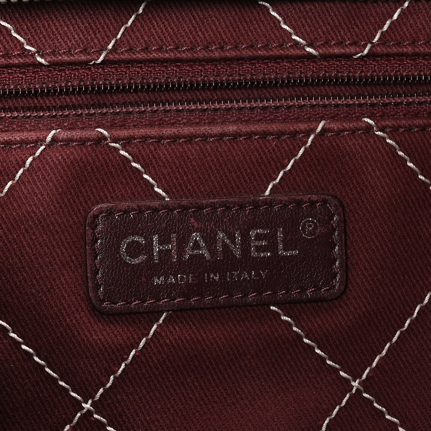 Chanel Grained Calfskin Quilted Small Daily Shopping Tote Black 6 of 10