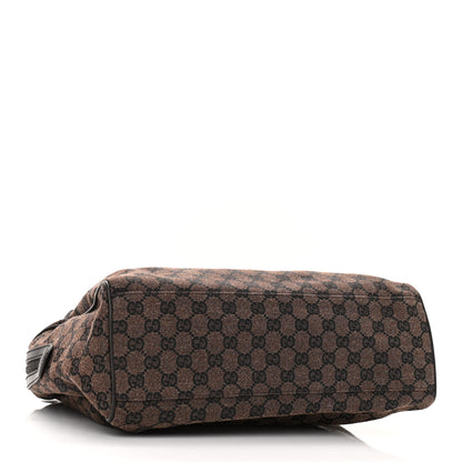 Gucci Monogram Boston Brown 4 of 10