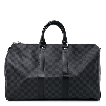 Louis Vuitton Damier Graphite Keepall Bandouliere 45 1 of 12