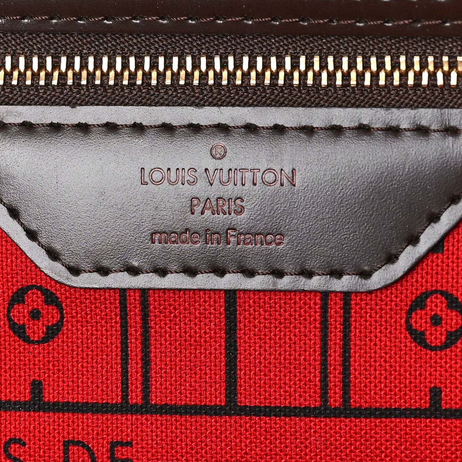 Louis Vuitton Damier Ebene Neverfull MM 6 of 8