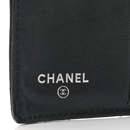 Chanel Patent Quilted Brilliant French Flap Wallet Black 7 of 14