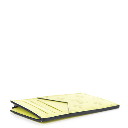 Louis Vuitton Monogram Taiga Coin Card Holder Yellow 4 of 8