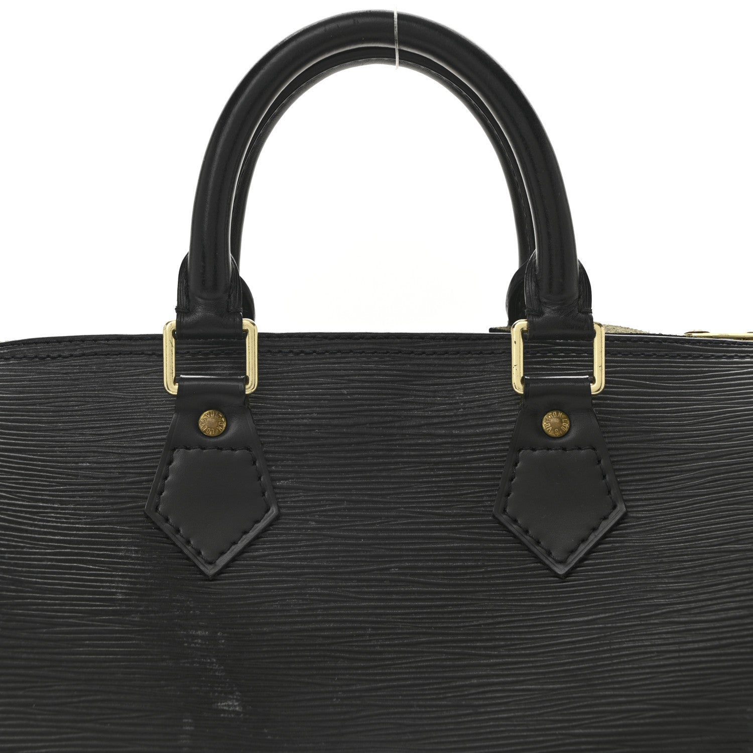 Louis Vuitton Epi Speedy 25 Black 8 of 14