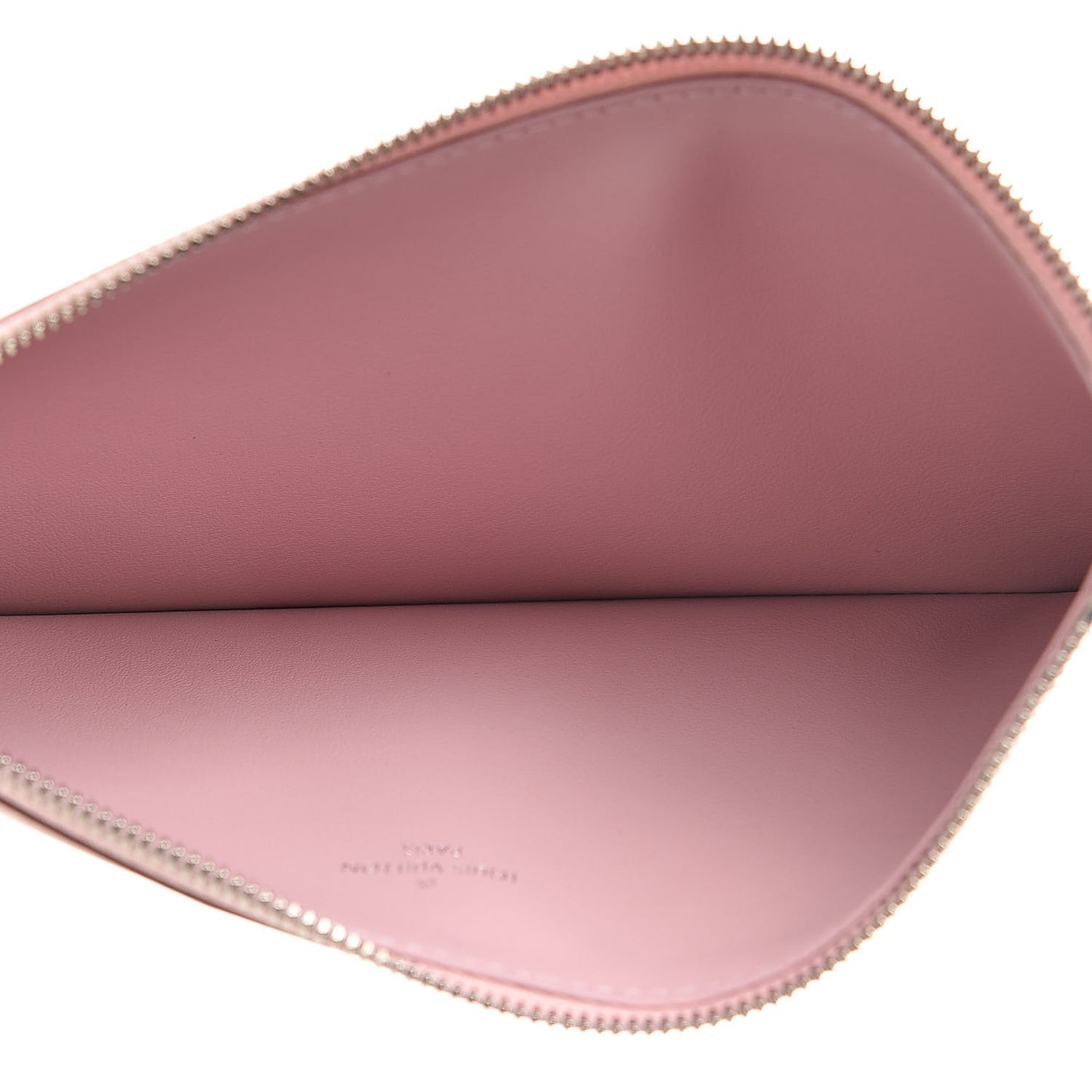 Epi Felicie Chain Wallet Zippered Insert Rose Ballerine