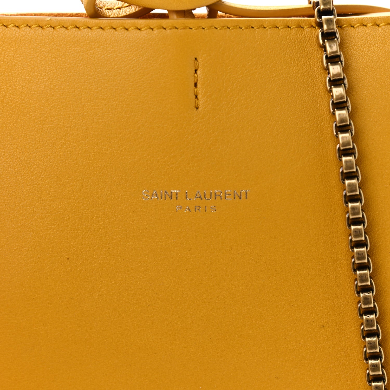 Saint Laurent Calfskin Mini Suzanne Hobo Saffran 7 of 9
