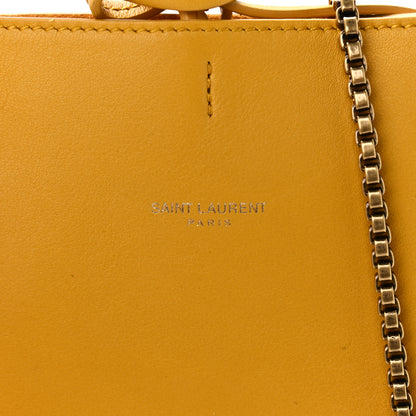Saint Laurent Calfskin Mini Suzanne Hobo Saffran 7 of 9