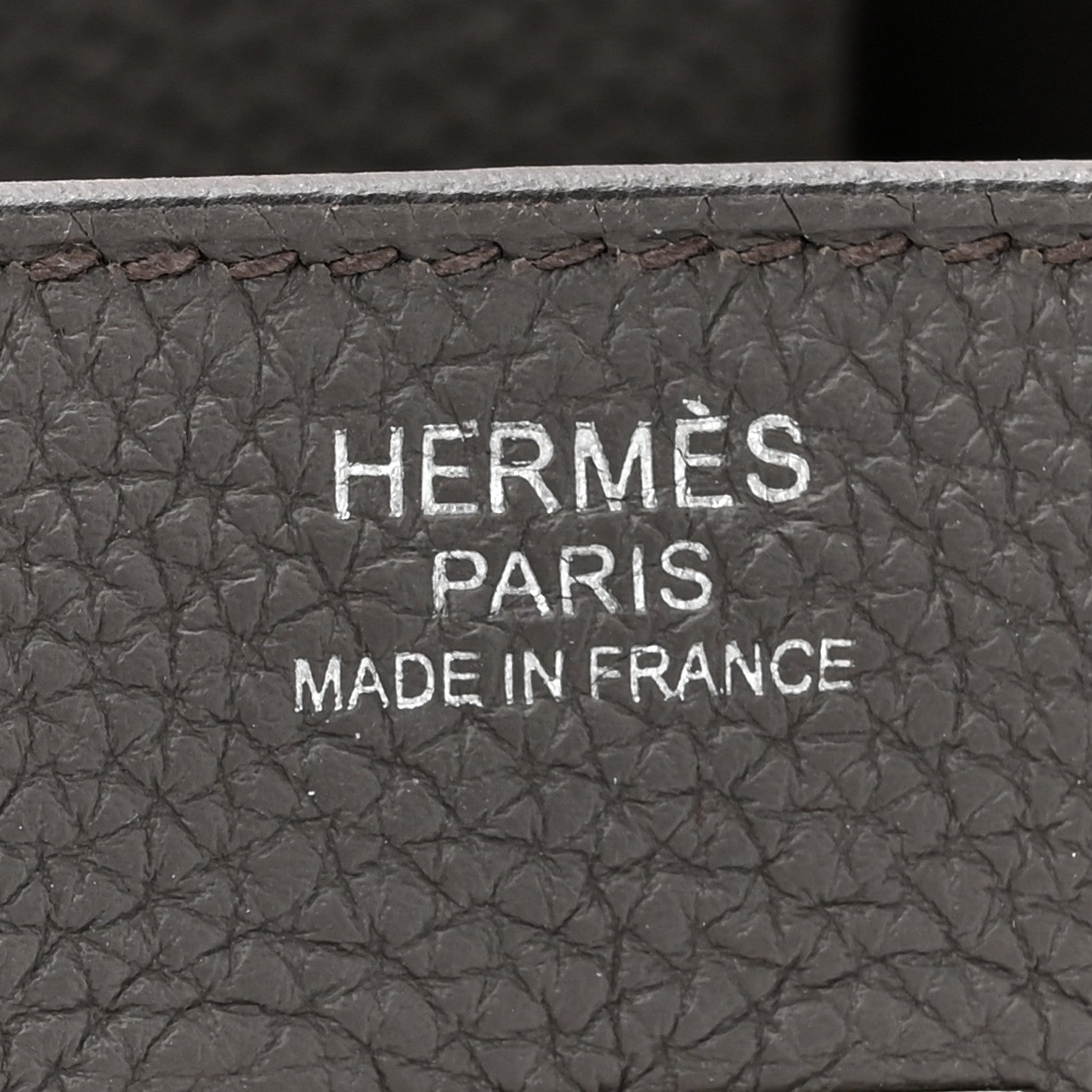Hermes Togo BIRKIN 30 Etain 6 of 15