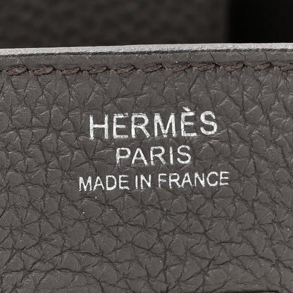 Hermes Togo BIRKIN 30 Etain 6 of 15