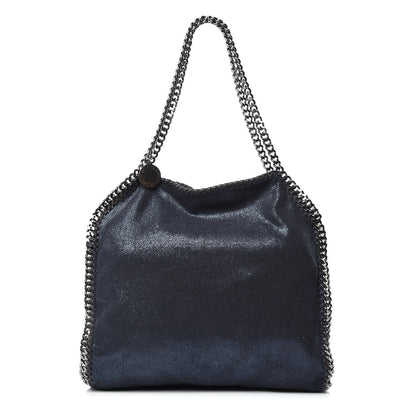 Stella McCartney Shaggy Deer Small Falabella Tote Lapis Navy 1 of 12