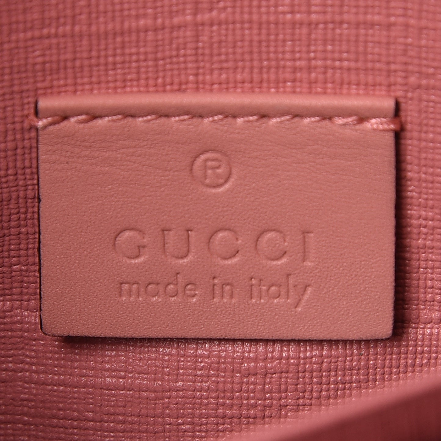 GG Supreme Monogram Embroidered Face Continental Wallet Pink