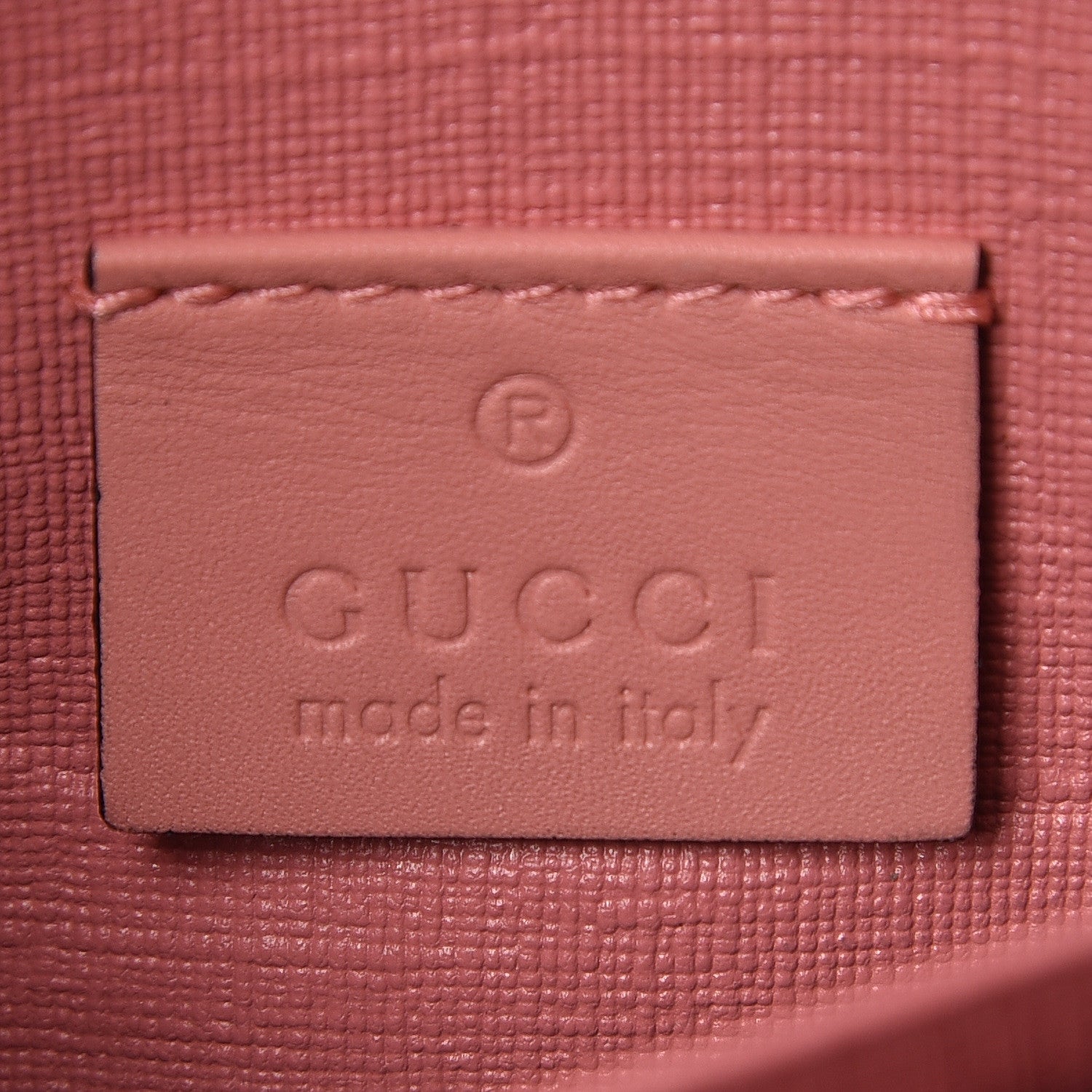 Gucci GG Supreme Monogram Embroidered Face Continental Wallet Pink 6 of 7