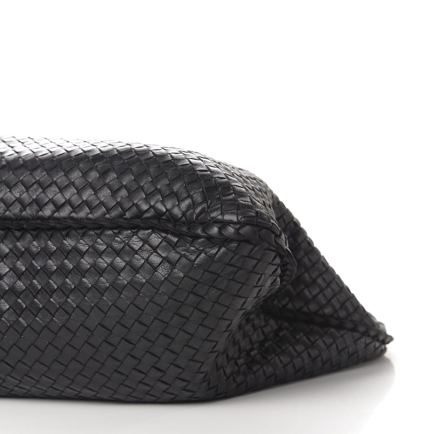 Nappa Intrecciato Maxi Veneta Hobo Black