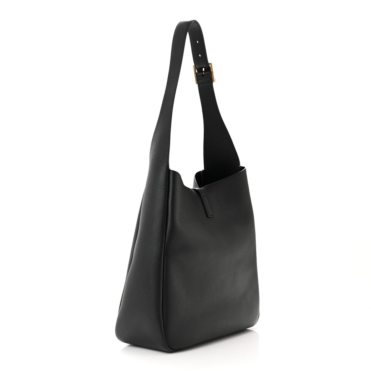 Smooth Calfskin Large Le 5 A 7 Soft Hobo Black