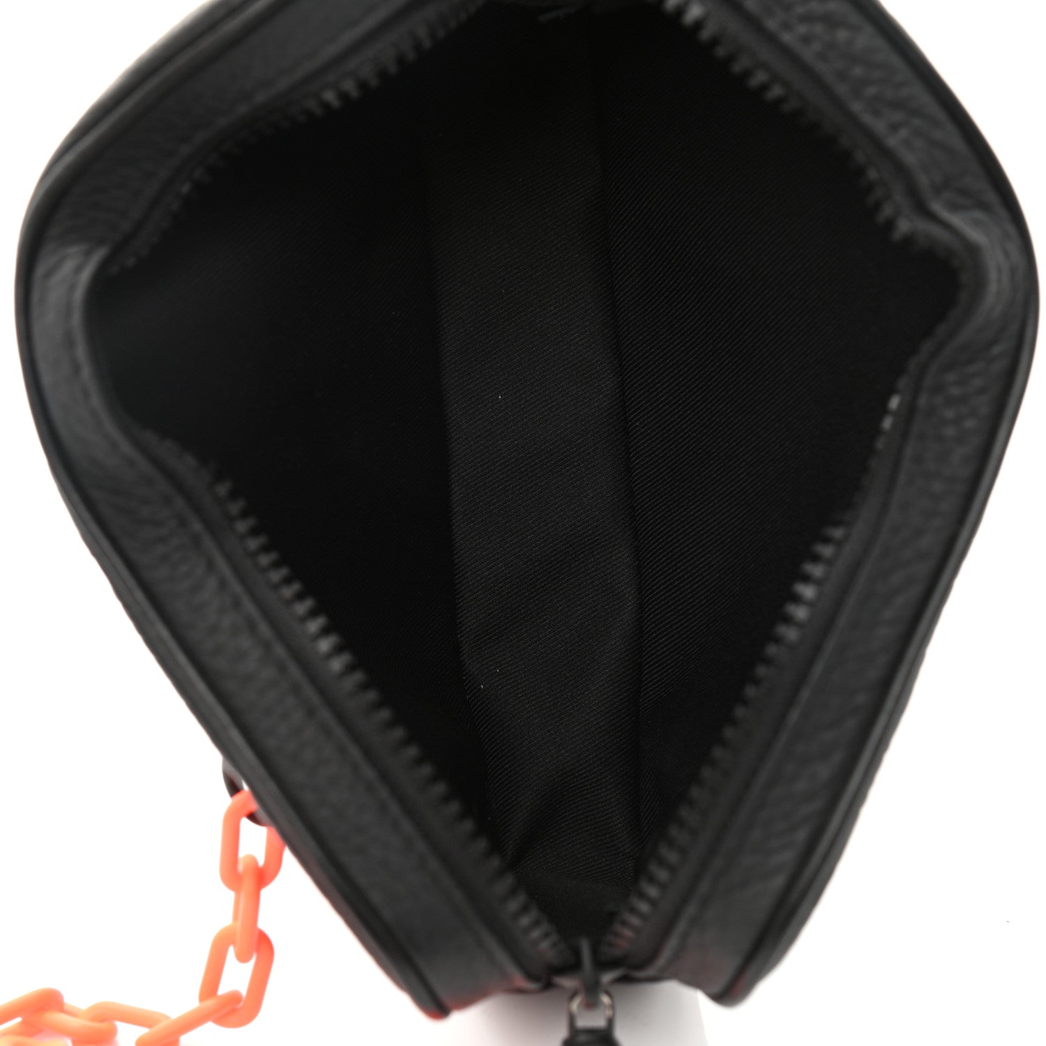 Louis Vuitton Taurillon Monogram Uniformes Solar Ray Soft Pochette Volga Belt Bag Black 5 of 7