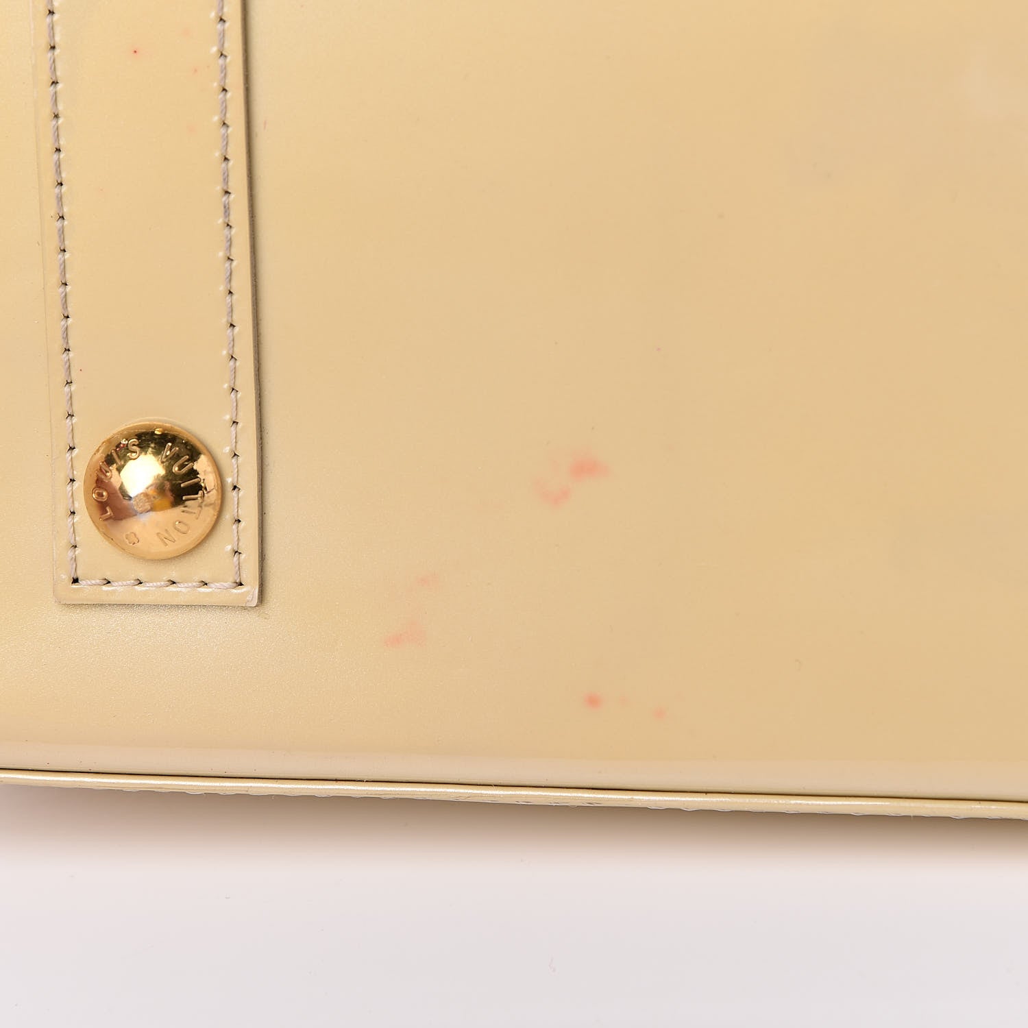 Louis Vuitton Vernis Alma PM Blanc Corail 11 of 18