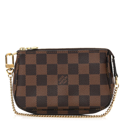 Louis Vuitton Damier Ebene Mini Pochette Accessories 1 of 7