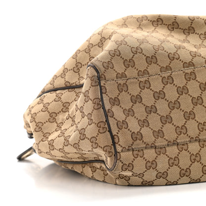 Gucci Monogram Sukey Tote Dark Brown 10 of 11