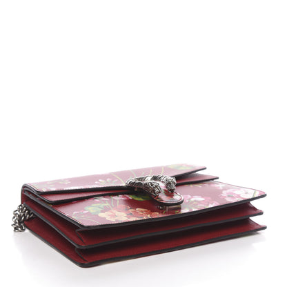 Gucci Calfskin Blooms Print Medium Dionysus Shoulder Bag Romantic Cherry Multicolor 4 of 10