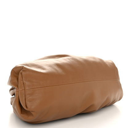 Bottega Veneta Smooth Butter Calf The Pouch Oversized Clutch Cammello 4 of 10