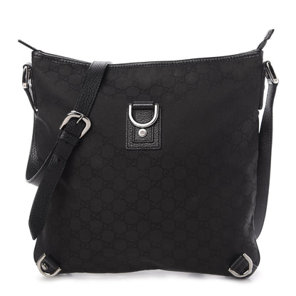 Gucci Monogram Abbey Messenger Bag Black 1 of 10