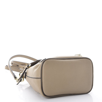 Chloe Suede Calfskin Mini Faye Backpack Motty Grey 4 of 7