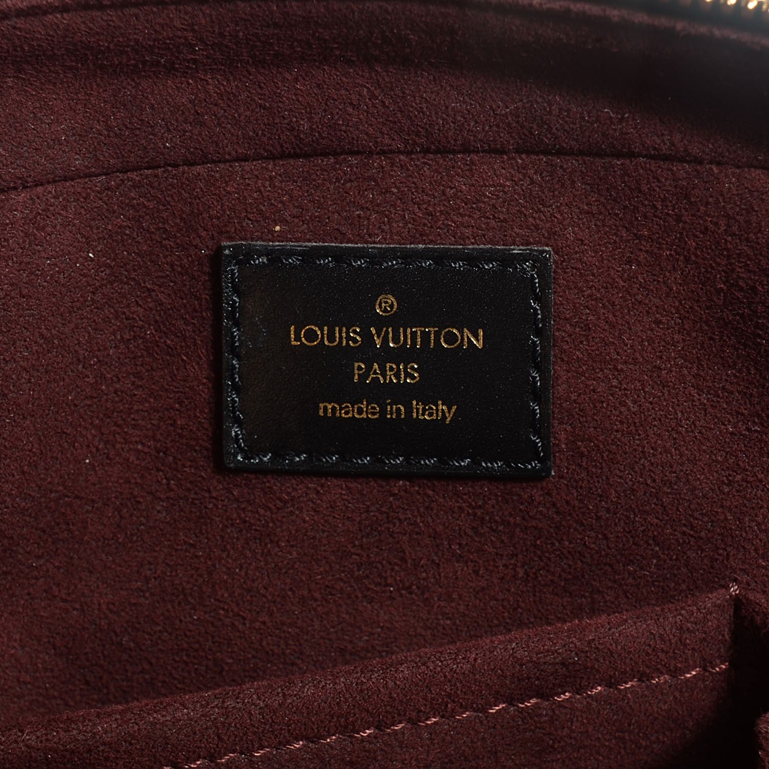 Louis Vuitton Lambskin Vienna Mizi Black 6 of 7