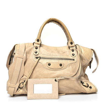 Balenciaga Agneau Classic Hardware City Calcaire 1 of 19