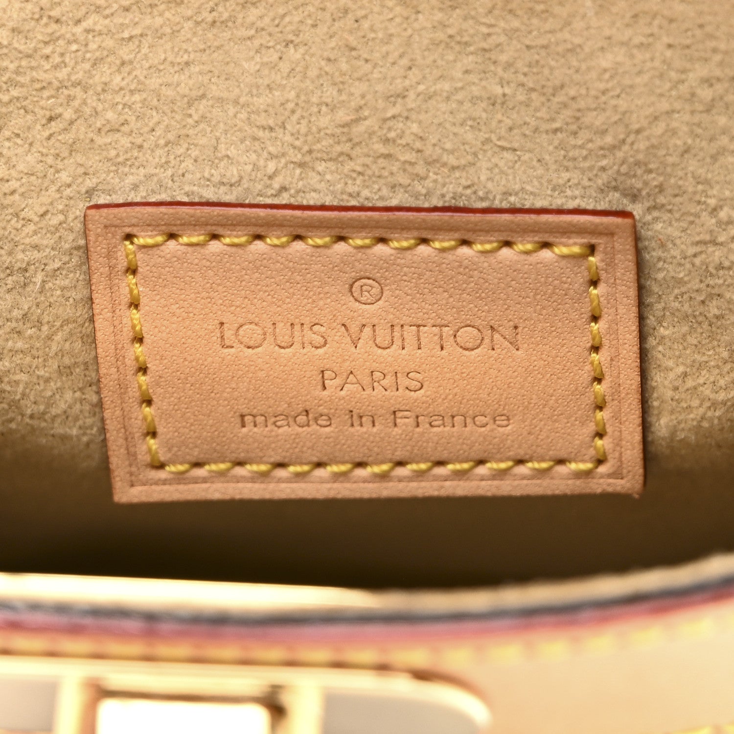 Louis Vuitton Monogram Mini Steamer Bag Charm 6 of 7