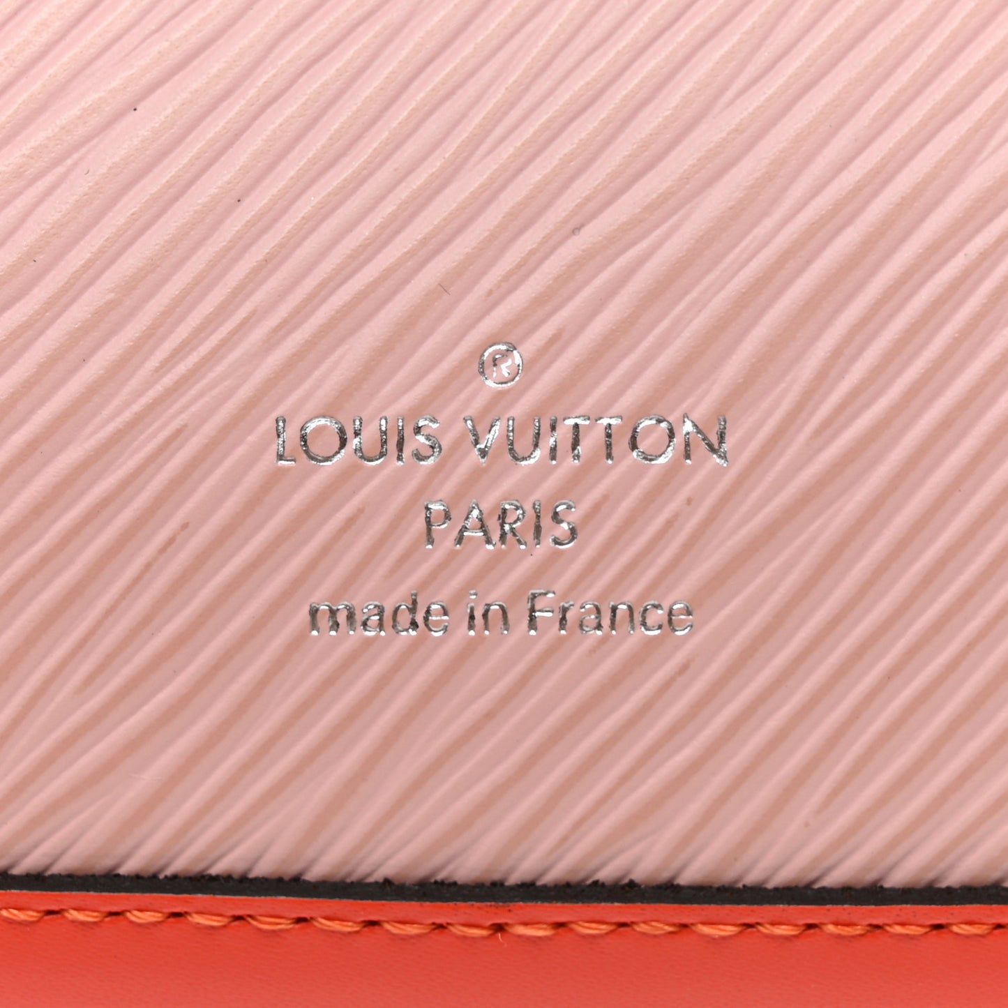 Monogram Epi Elizabeth Pencil Pouch Rose Ballerine