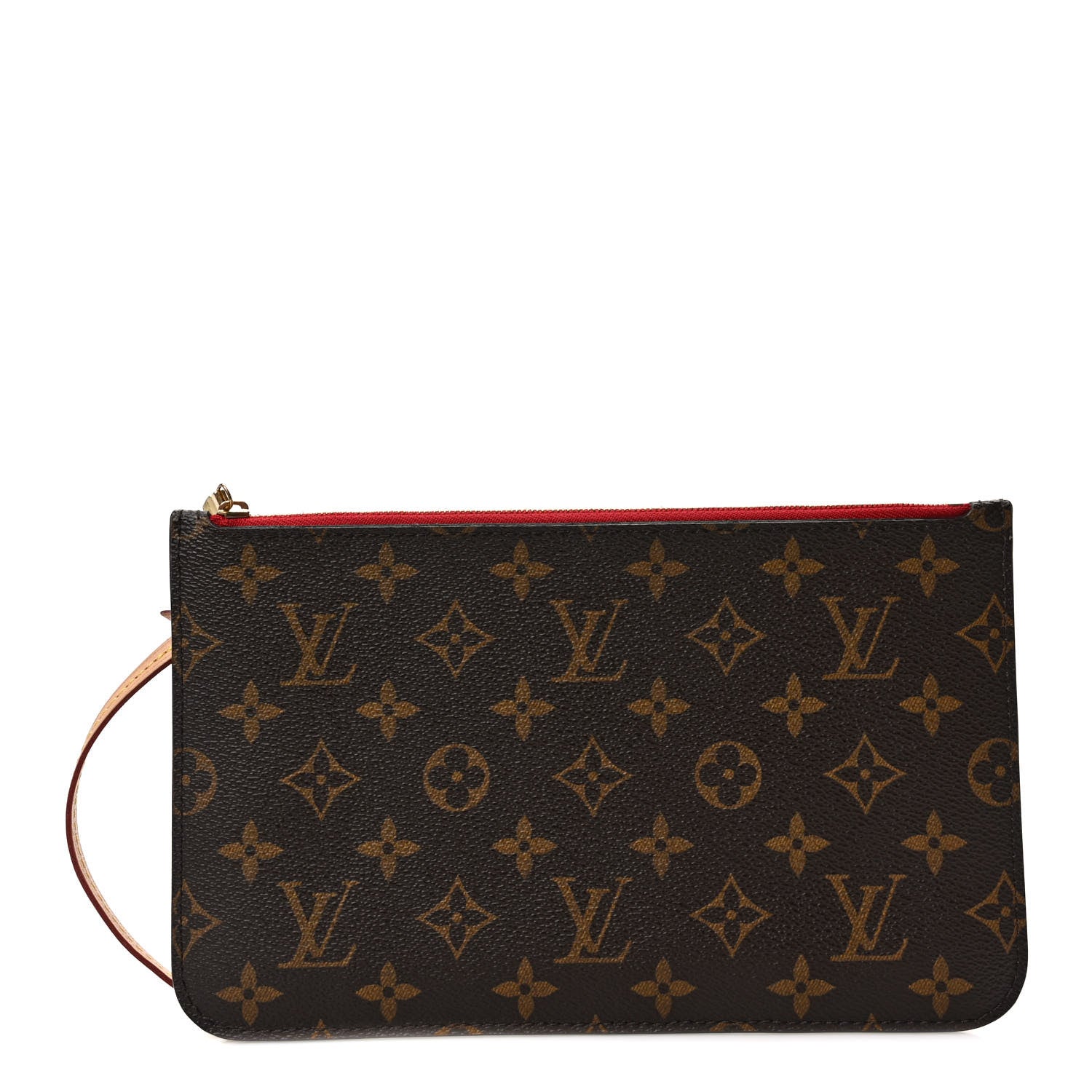 Louis Vuitton Monogram Neverfull MM GM Pochette Cherry 1 of 6