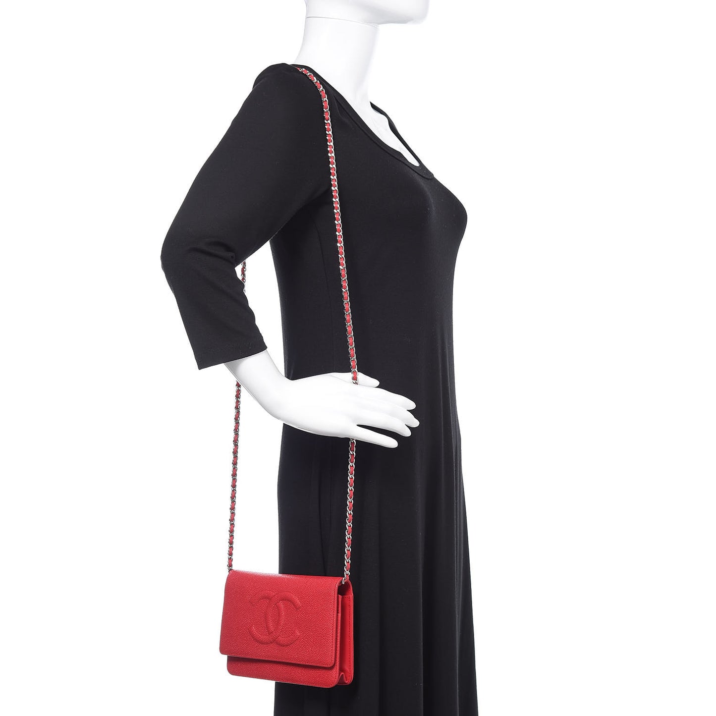 Caviar Timeless CC Wallet On Chain WOC Red