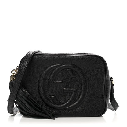 Gucci Pebbled Calfskin Small Soho Disco Bag Black 1 of 11