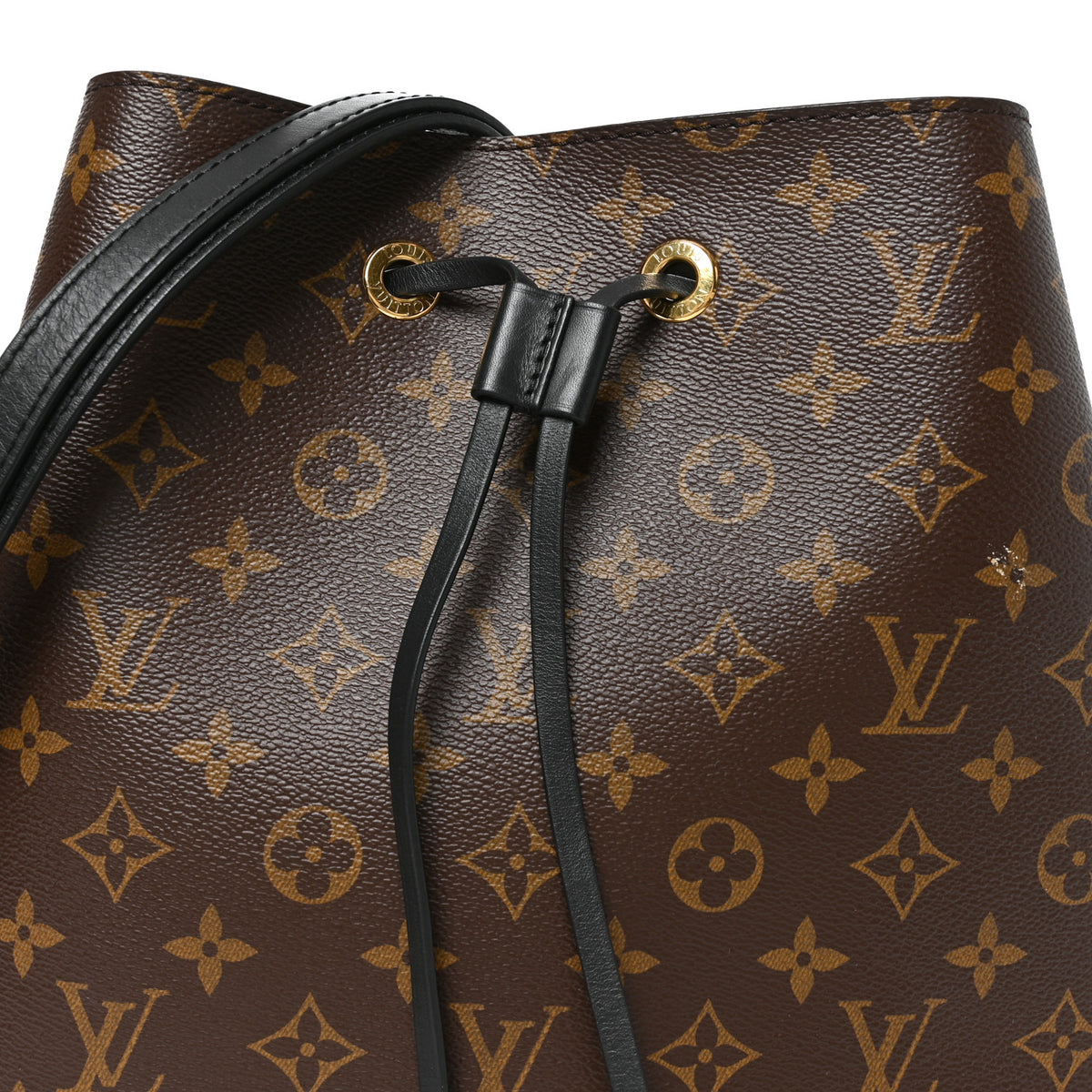Louis Vuitton Monogram Neonoe MM Black 6 of 8